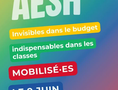 Face au projet de destruction de l’école inclusive : l’heure est à la mobilisation générale