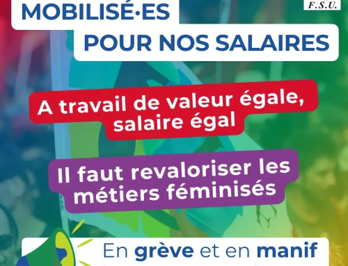 Mobilisé·es pour nos salaires le mardi 29 septembre!
